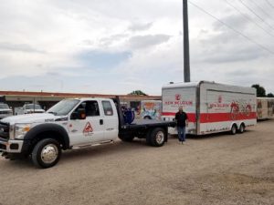 Michael Dosch, Decker Pick-Up Truck, New Belgium Brewing Trailer