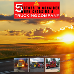 5 tips to consider when deciding what trucking company to work for. Choosing the best trucking company can not only bring you home more money but offer you your preferred home time. #besttruckingcompany #trucking #truckingcompany #truckdriver #trucker #truckamenities #truckingaccessories #truckaccessories #truckerslife #lifeofatrucker #DeckerTruckLine #trucks #logistics #Peterbilt #Semi #SemiTruck #truckingequipment