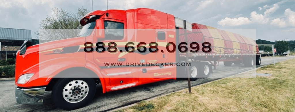 Decker is now offering $1450 ($1700 in some areas) a week with weekly home time in our Midwest Guaranteed Pay Flatbed division.