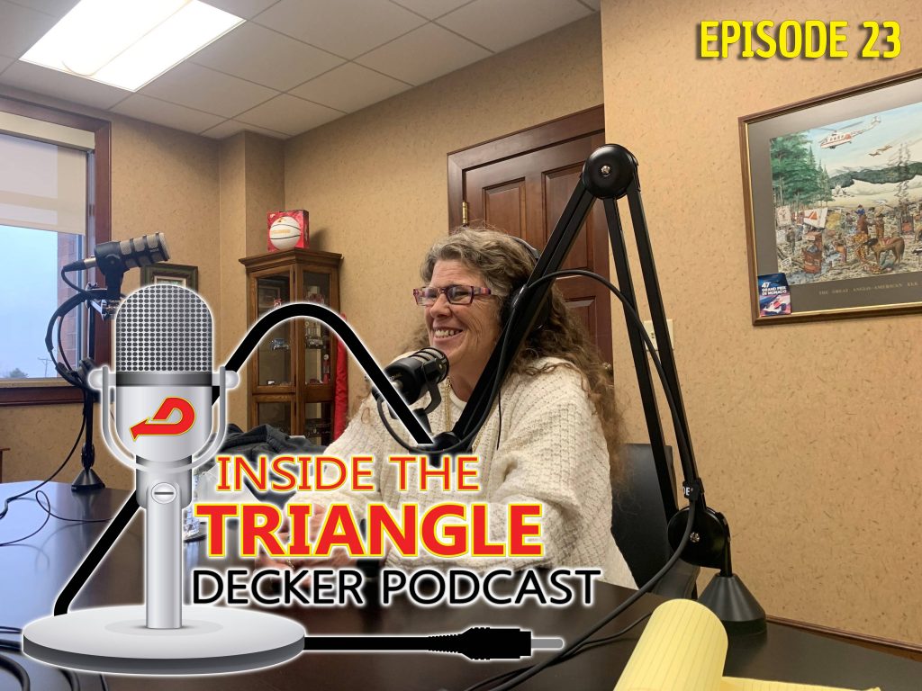 Meet Elaine Schlick, Driver Trainer and Orientation Instructor, on this week’s episode of Inside the Triangle.  Elaine joins host, Darin Ladlie, to explore Driver Orientation at Decker Truck Line.  They walk through, day by day, the first week that Drivers join the Decker Team and how they help to prepare them to get out on the road.